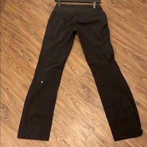 Lululemon wind breaker black pants